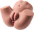 Unszz 4.4LB Sex Doll Male Masturbators, Pocket Pussy Ass with Virgin Labia Thrusting Anal Sex Stroker Sex Dolls Male Adult Sex Toys for Men Realistic Torso Silicone Juguetes Sexuales