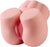 Unszz 2 in 1 Pocket Pussy Ass Sex Dolls Male Masturbators Plump Butt with 3D Tight Realistic Textured Vagina Channel Adult Sex Toys with Sexy Labia and Soft Skin for Men Masturbation