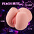 Unszz Sex Doll Male Masturbators Peach Butt Pocket Pussy with Thrusting Anal Sex Stroker Sex Dolls Male Adult Sex Toys for Men Realistic Torso Silicone Sex Tool (2.4LB)
